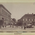 a Ráday (Soroksári) utca a Kálvin tér felől nézve. A felvétel 1895 körül készült. A kép forrását kérjük így adja meg: Fortepan / Budapest Főváros Levéltára. Levéltári jelzet: HU.BFL.XV.19.d.1.07.064