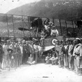 Zsákmányolt olasz Macchi L.3 típusú repülőcsónak. A kép valószínűleg Catarro-ban (ma Kotor - Montenegro) a haditengerészeti támaszponton készült.