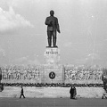 Ötvenhatosok tere (Sztálin tér), Sztálin szobor.
