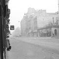 Kossuth Lajos utca az Astoria felé nézve, jobbra a Szép utca torkolata.
