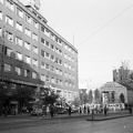 námestie Slovenského národného povstania (egykor Vásár tér) a Dunajska (Duna utca) felé nézve.