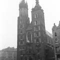 Rynek Glówny a város főtere, Mária-templom.