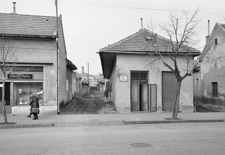Kossuth Lajos utca 10. és 12. sz. házak.