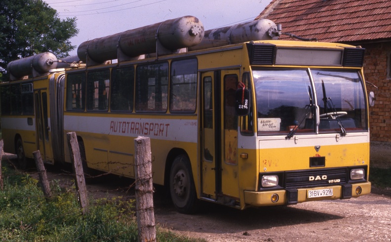 Brassó-Botfalu menetrendszerinti járat autóbusza.