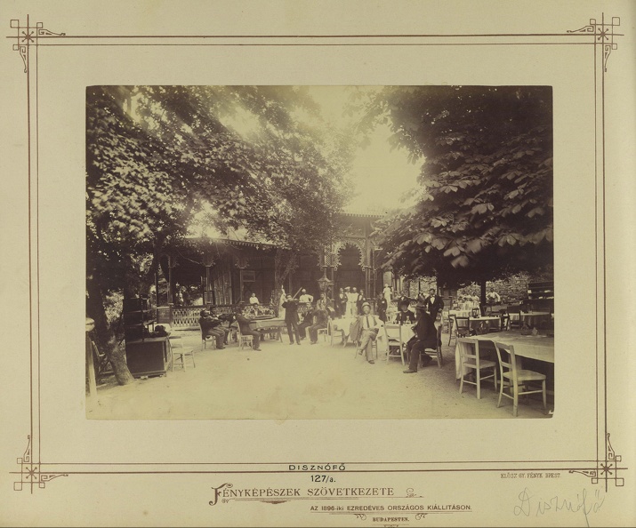 Szilassy út 18., Disznófő vendéglő. A felvétel 1876 körül készült. A kép forrását kérjük így adja meg: Fortepan / Budapest Főváros Levéltára. Levéltári jelzet: HU.BFL.XV.19.d.1.05.138