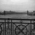 Szabadság (Ferenc József) híd, látkép az Erzsébet híd felé.