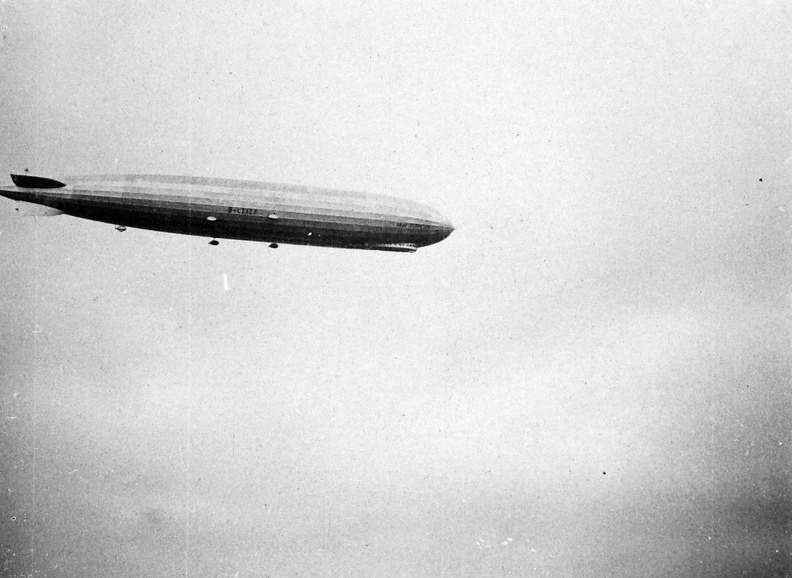 A Graf Zeppelin LZ 127 óriásléghajó útja.