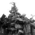 Sió tündér regéje szökőkút (szoborcsoport), az Iparcsarnok előtt.