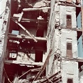 Hrescsatik sugárút, a Főposta felrobbantott épülete.
