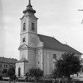 Fő tér (Horthy Miklós tér), katolikus templom.