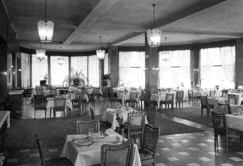 Margitszigeti Nagyszálló (Grand Hotel Margitsziget), étterem.