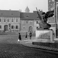 Bécsi kapu tér, Budavár visszavételének emléke (Ohmann Béla, 1936.).