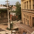 Sziklai János utca az Óváros (Vörös Hadsereg) térről nézve.