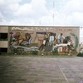 Eje Central, a Távközési és Közlekedési Minisztérium régi székhelye, Al héroe del trabajo (a Munka Hőse) címú falfestmény (Luís Garcia Robledo, 1957.).