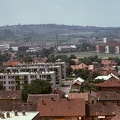 látkép a Kossuth Lajos utcától nézve, jobbra Petőfi Sándor utca.