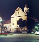 Géza király tér, Ferences templom és rendház.