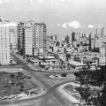 kilátás a Hotel Riviéra-ból, balra a Malecón, jobbra az Avenida Paseo eleje.