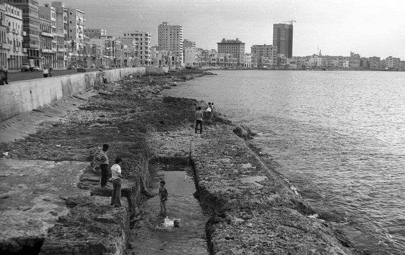 Malecón a városközpontnál