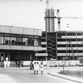 a Charité egyetemi kórház építkezése.