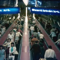 a Nyugati pályaudvar metróállomás mozgólépcsője.