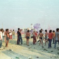 1984. augusztus 4-5., Békefesztivál. Az első napi rock koncerten történt tömegoszlatás után.